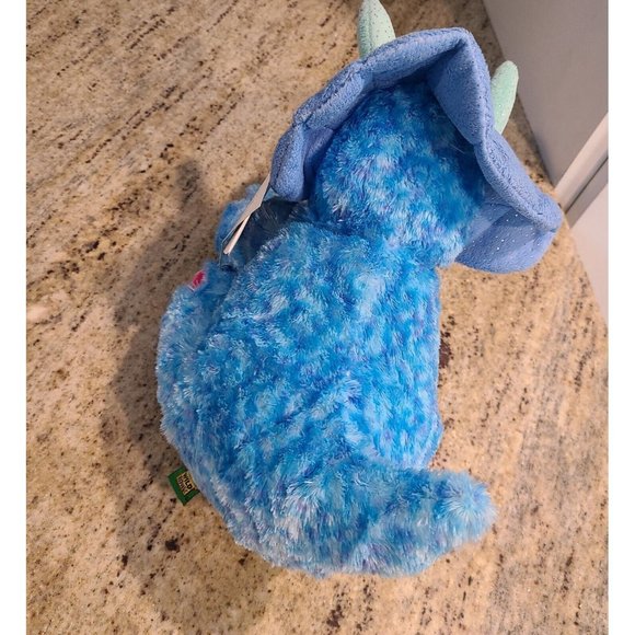 Wild Republic - Sweet and Sassy - 12" Triceratops Blue with Tags - Picture 4 of 11